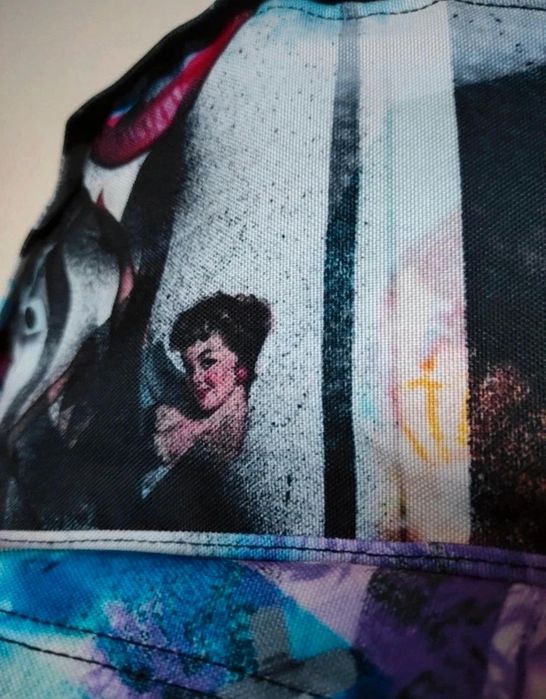 Lightning Bolt Mochila Pin up style c/estojo