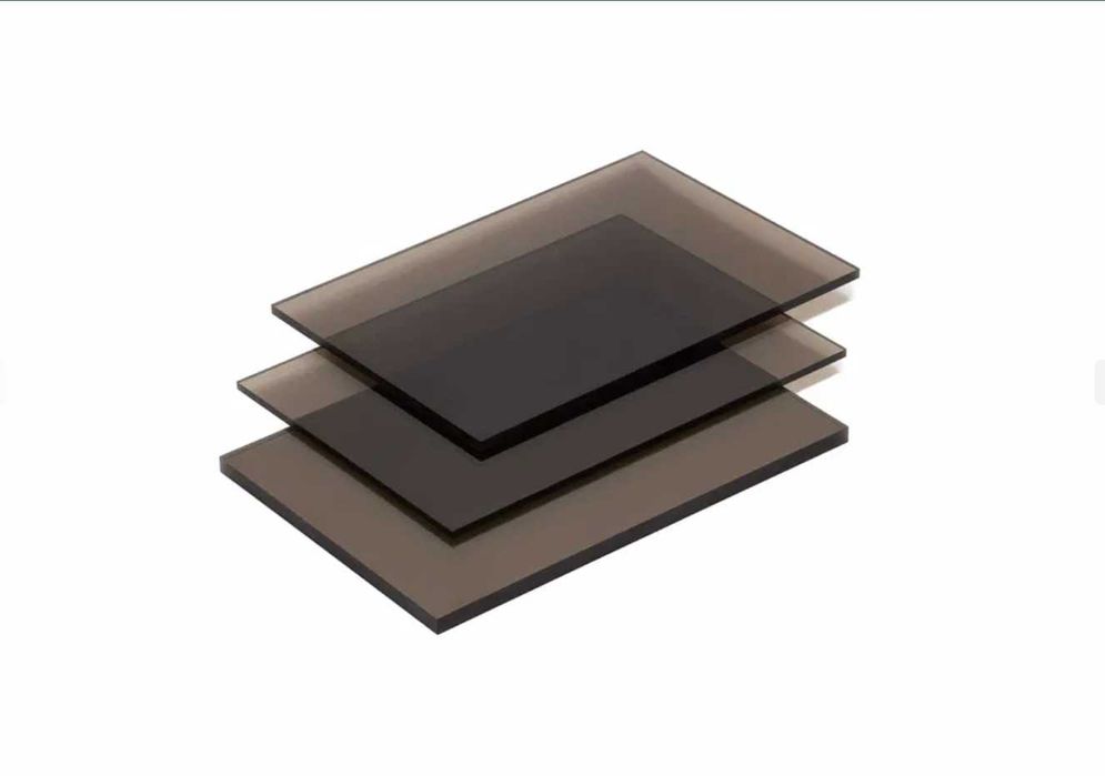 Poliwęglan Lity Dymiony Brąz 4mm / 6mm 2,05 x 1/2/3/4m cena za 2,05x1m