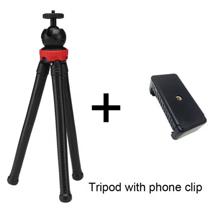 Przenośny statyw elastyczny ośmiornica monopod Selfie Stick