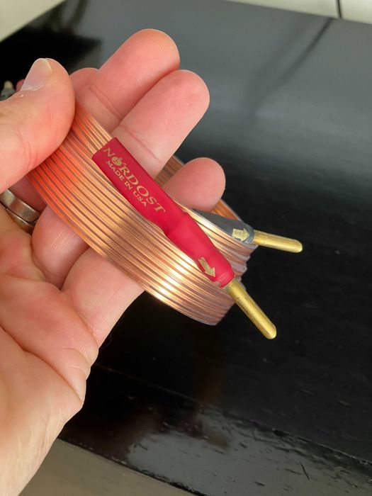 Nordost Super Flatline 2x2m cabos de coluna