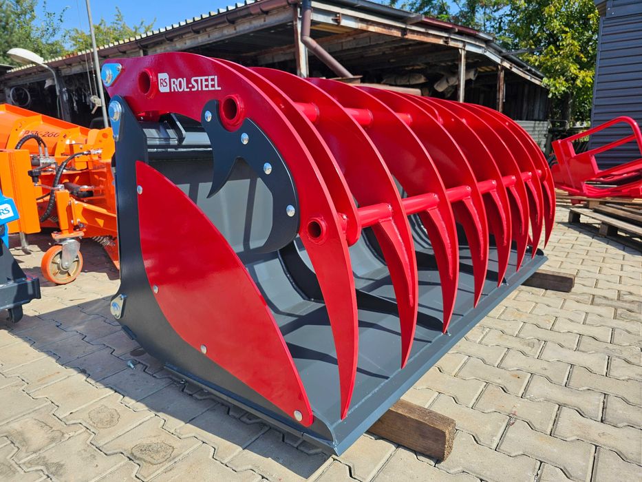 Łyżko krokodyl, ząb palony , mocny szuflo krokodyl do tura ładowarki!