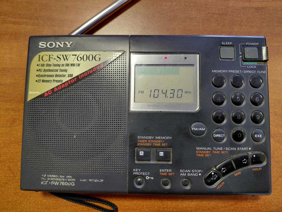 Радиоприемник Sony ICF-SW7600G
