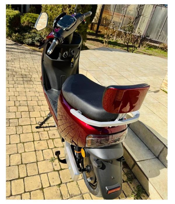 РАСПРОДАЖА! Электроскутер Eclipse красный с гарантией, ОПТ ДРОП