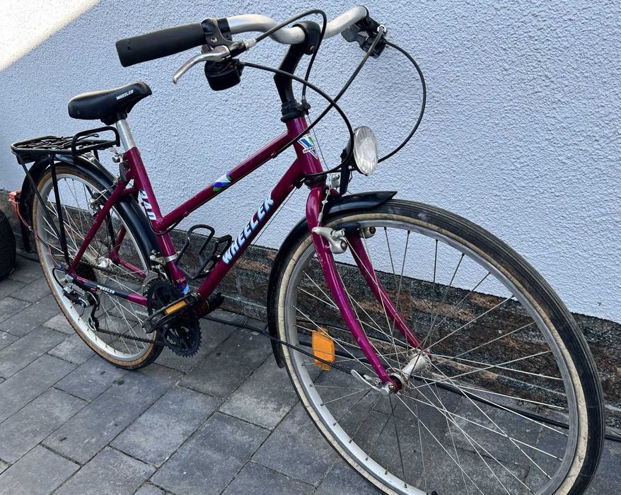 Підлітковий на 24" колесах\ фірма Willer\ На 18 швидкостях\ 120-150см