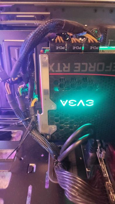 EVGA RTX 3080 FTW3 заменены термопрокладки +термпрокладки под бекплейт