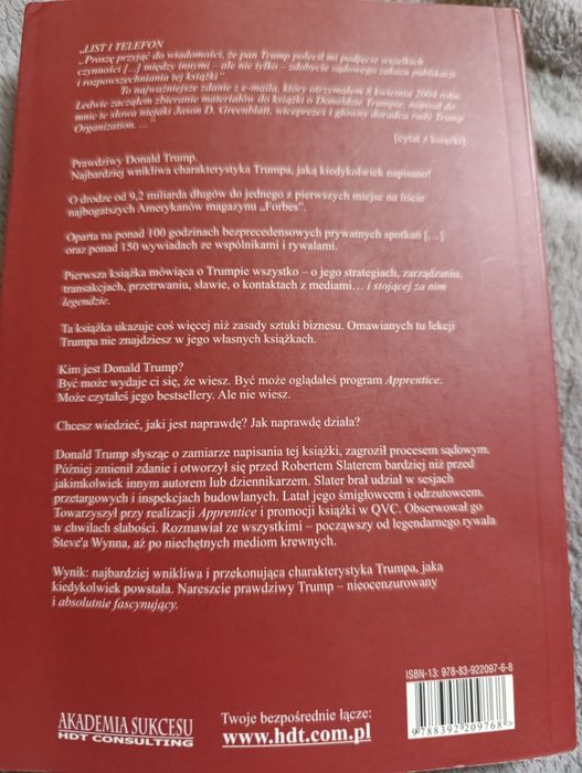 DONALD TRUMP czy można przesadzić z autopromocją?