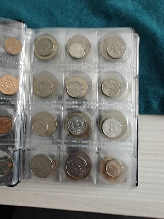 Klaser z monetami 120szt