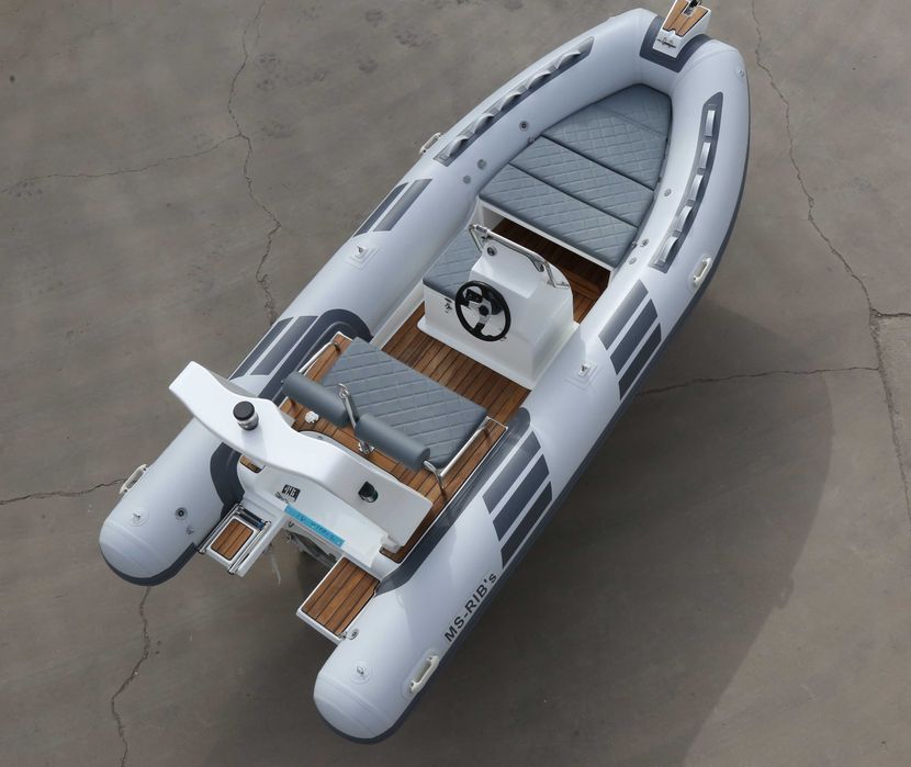 Motorówka, Hypeboat, Łódź, Wędkarska, RIB 480 - MS RIB's Hypalon