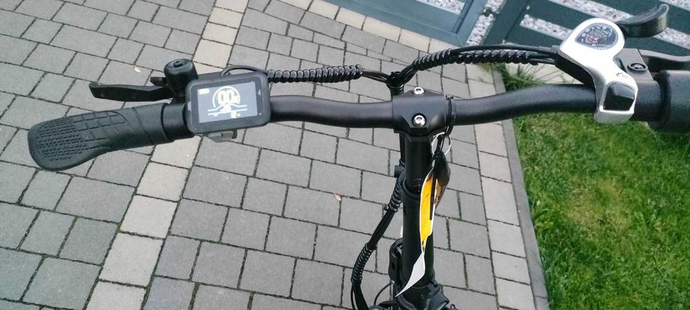 Ulzomo DOLPHIN 20-Calowy Składany Rower Elektryczny Manetka
