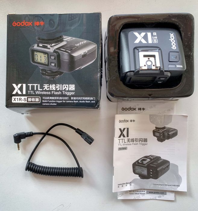 Синхронизатор Godox X1R-S для Sony и светоустановочные аксессуары