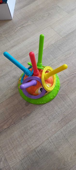 Base para atirar argolas