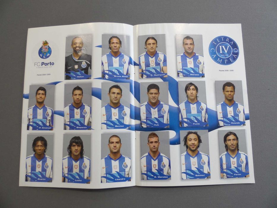 Caderneta Completa FC Porto Tetra Campeão