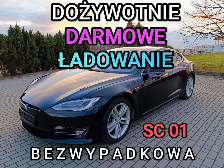 Tesla Model S 90D Dożywotnie Darmowe Ładowanie FREE SUPER CHARGER SC01