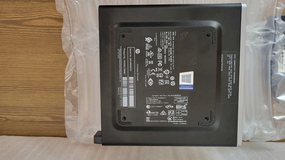 Неттоп Ryzen 5 PRO 2400GE 8/128GB m.2 NVMe WiFi HP EliteDesk 705 G4