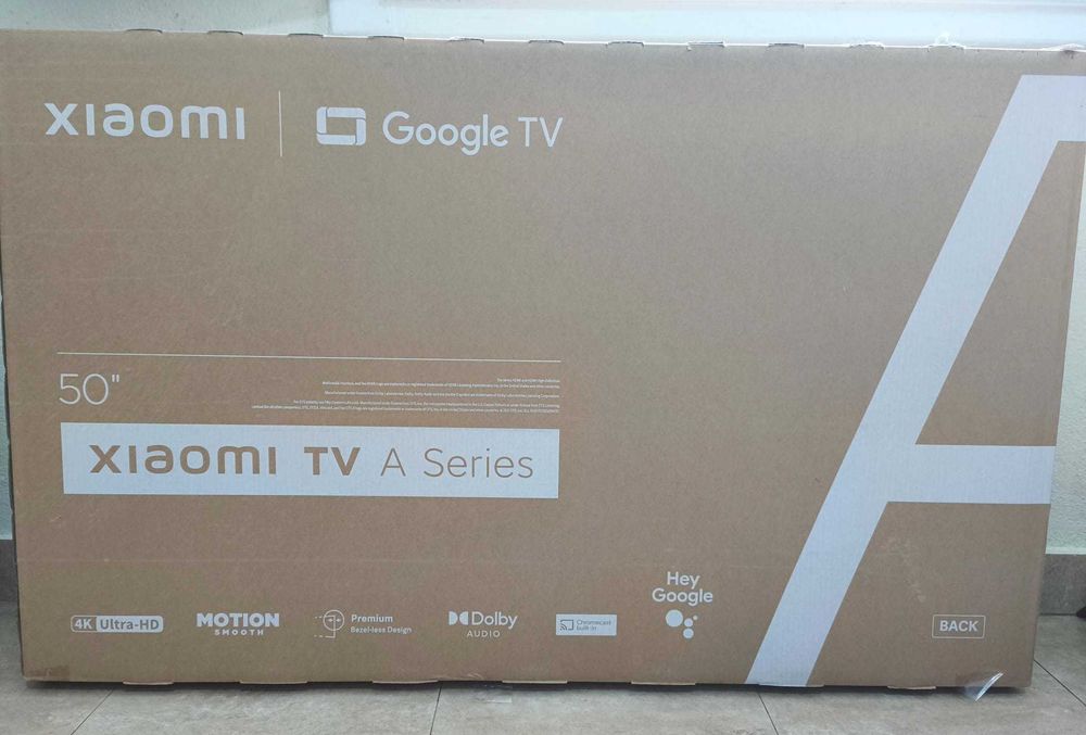 Smart TV Xiaomi - A Series 50” 4K Ultra HD