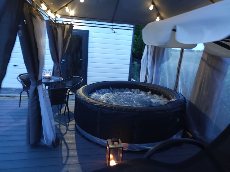 Mielno domki apartamenty wakacje nad morzem lato sauna jacuzzi