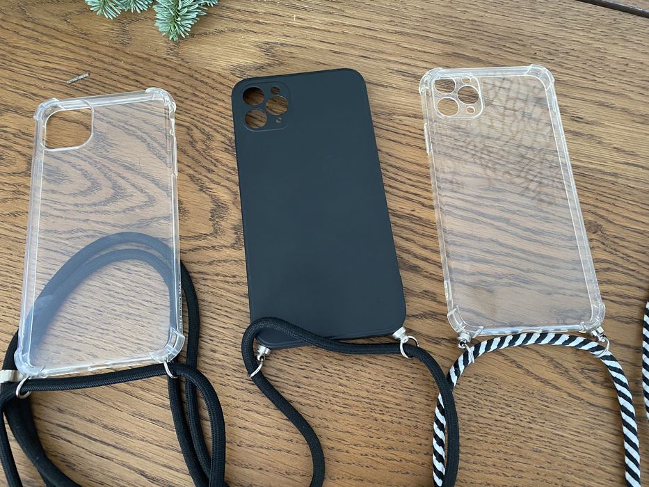 Capas Iphone 11 pro max com cordão