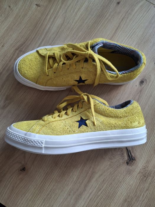 Converse One Star Suede / Unisex / Żółte zamszowe / 41 (26 cm)
