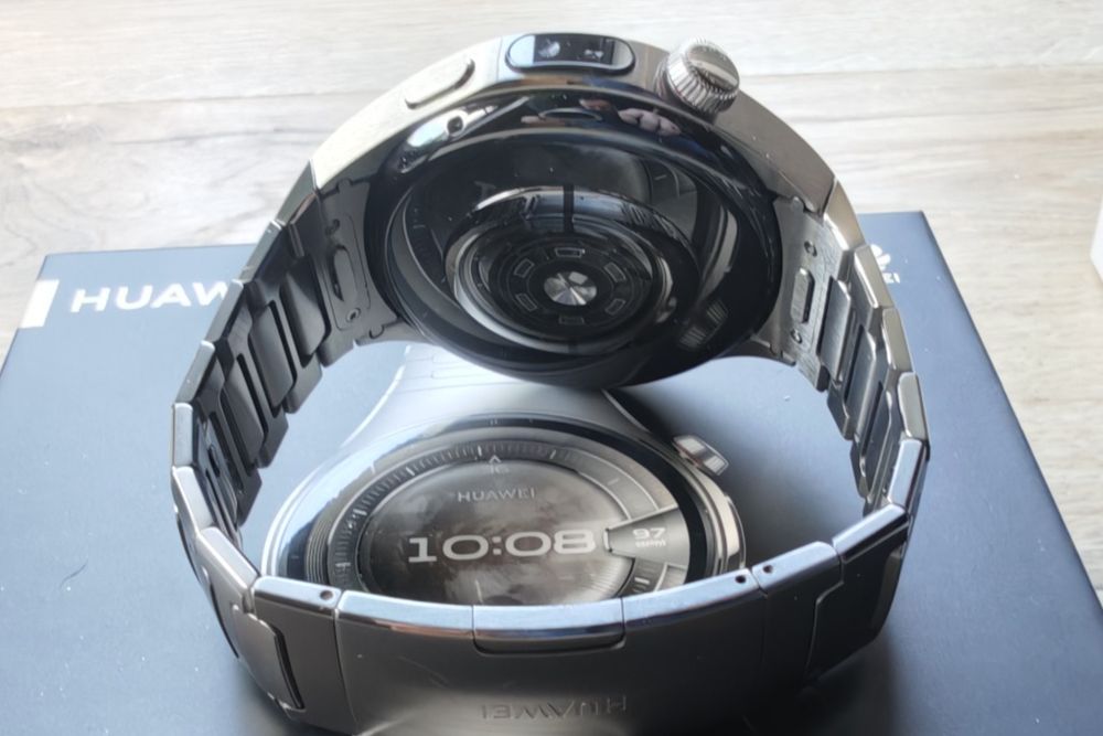 Huawei Watch 5 Elite 46mm Titanium Srebrny / Tytan – stan idealny + komplet