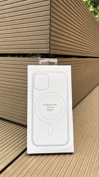 Silikonowe Przezroczyste Magsafe Etui do Iphone’a 15 Pro