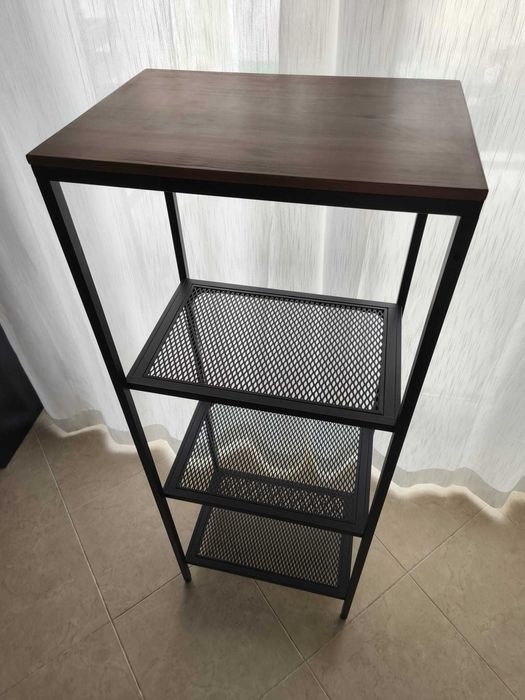 Estante Ferro/Madeira