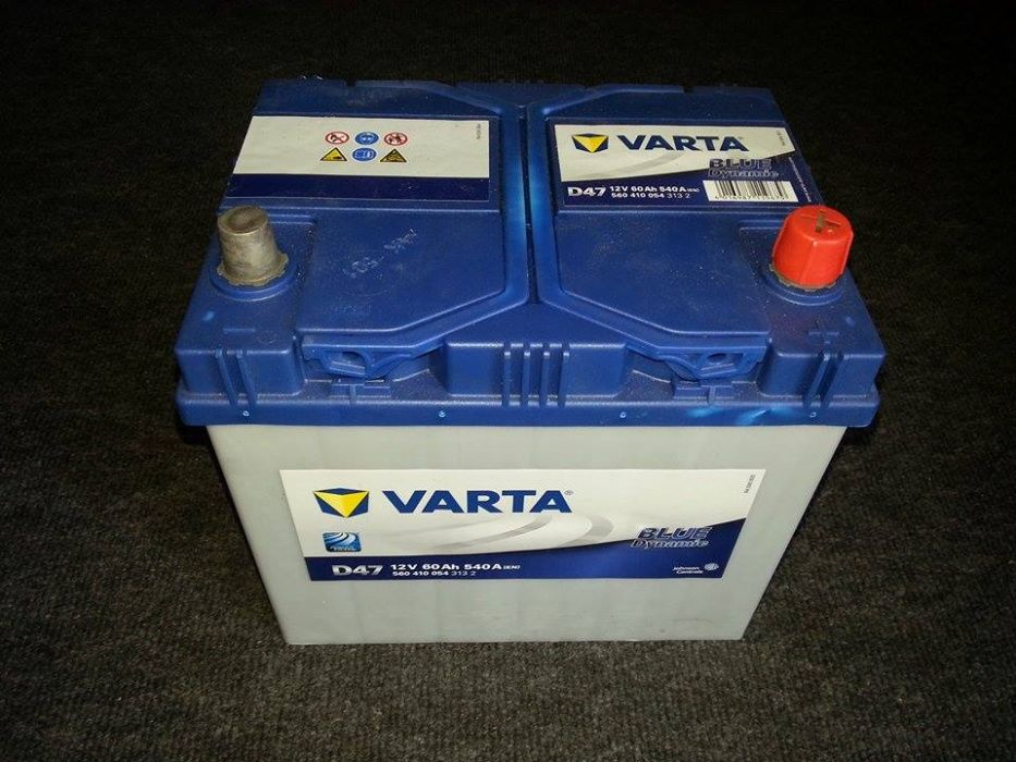 AKUMULATOR VARTA 60ah 540A UŻYWANY Gwarancja Warszawa Łomianki Błonie
