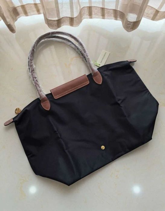 Torebki Damskie Longchamp Black Dowód zakupu Size:L(31*30*19)