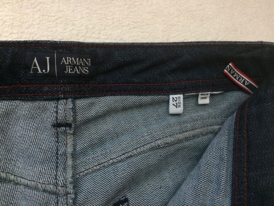 Dzwony Armani Jeans roz.27, wysoki stan