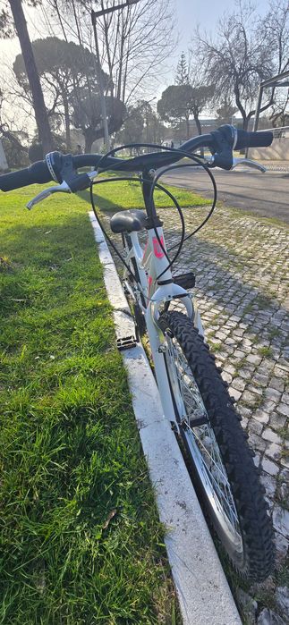 bicicleta senhora goldbike shimano mtb r24 18v