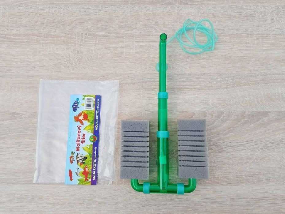 2SZT Filtr dwuramienny gąbkowy duo na powietrze nowy WYSYŁKA