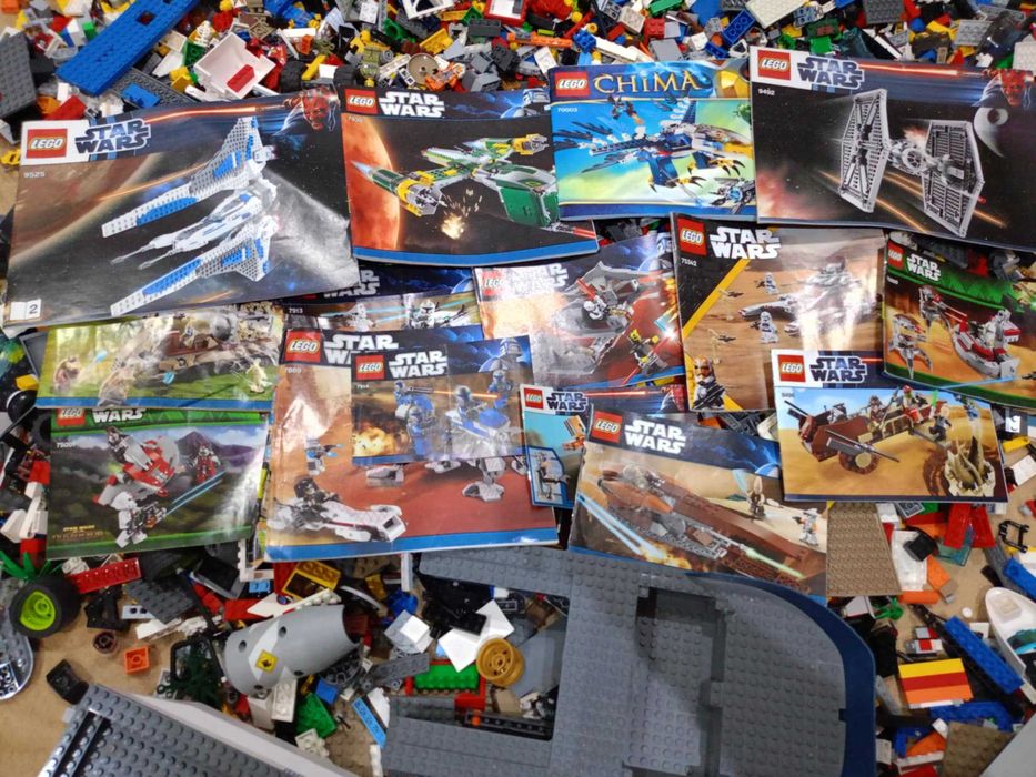 lego mix klockow ponad 18 kg calość