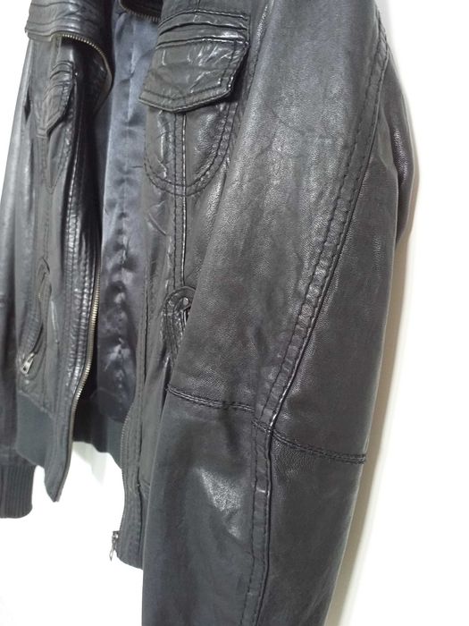 kurtka skórzana damska pilotka