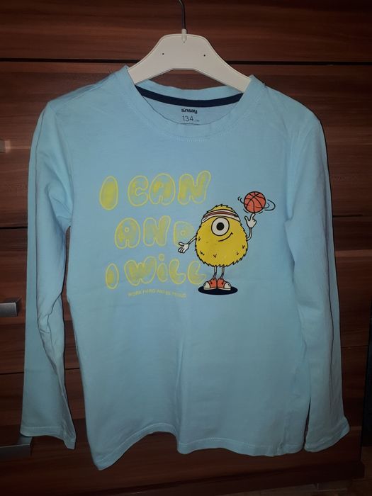 Bluzki, koszulki 2szt  128/134