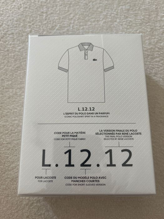 Lacoste Blanc L.12.12 Eau Intense 100ml EDT