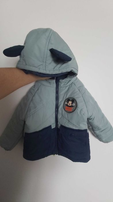 Kurtka zimowa myszka mickey rozmiar 80