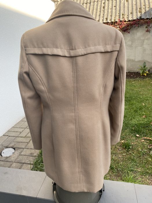 Plaszczyk beżowo-karmelowy jesienny