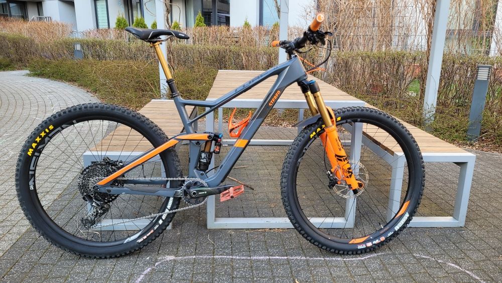 Karbon Rower Cube Stereo 150 koła 29, rozmiar M/L  enduro, trail