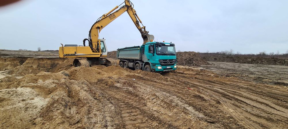 Piasek Piach Pospółka Żwir Podsypka Zasypka Siany Płukany