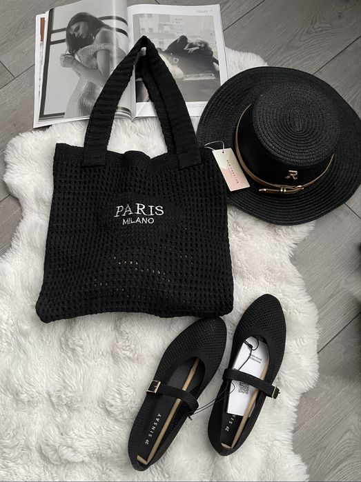 трендова вʼязана торба