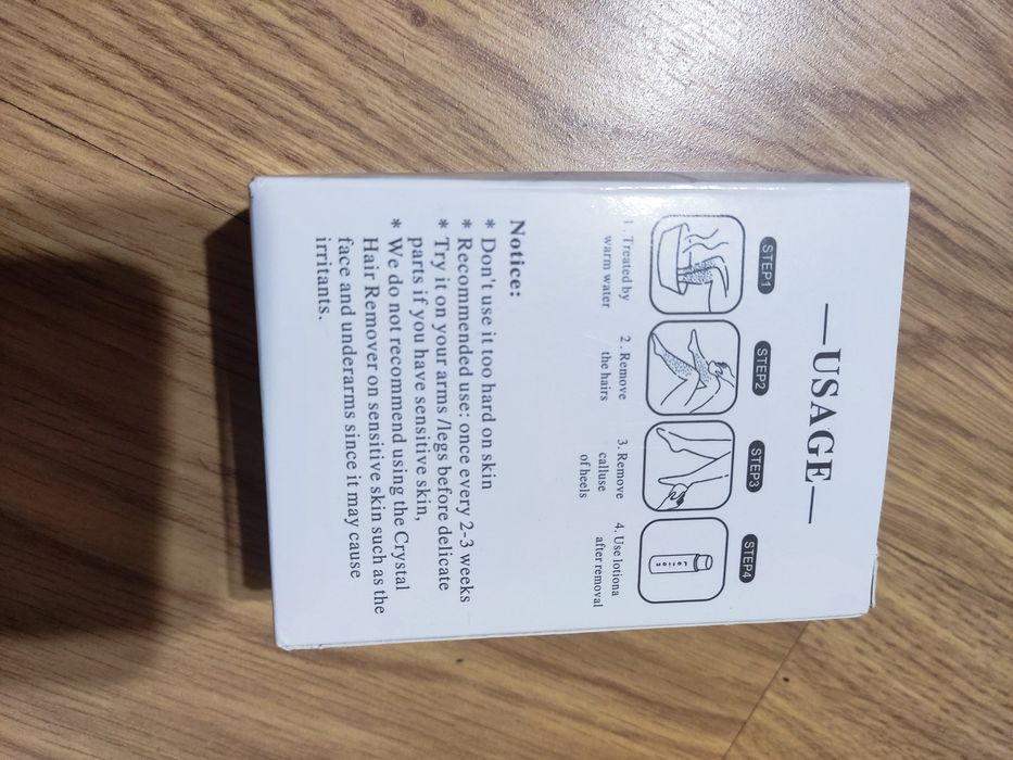 Kamień do depilacji włosków