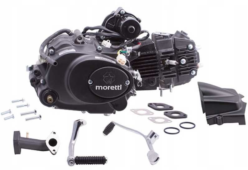 Silnik 110 cc MORETTI 4T Junak Romet Barton Zipp Router Manual 4 biegi