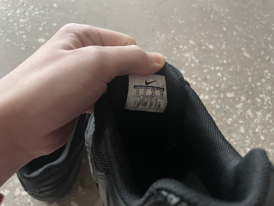 Чорні кросівки Nike Air Max 95 43-44 / 28 см