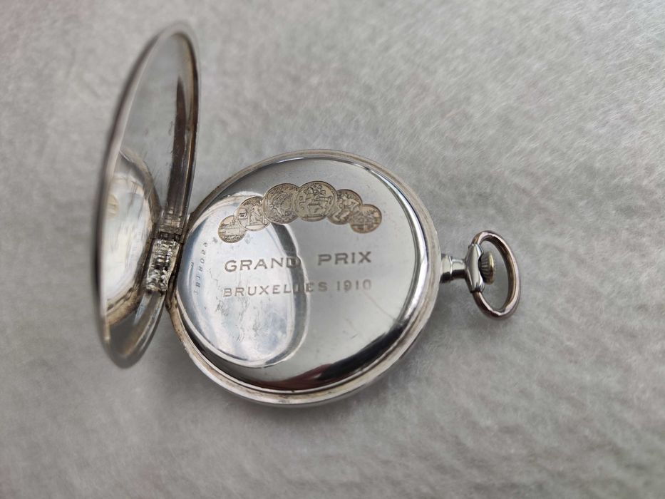 Relógio de Bolso Eterna Grand Prix Bruxelles 1910