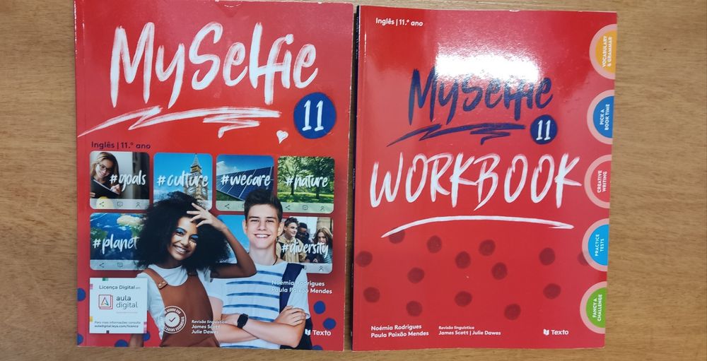 Manual de Física e Química + Manual de inglês