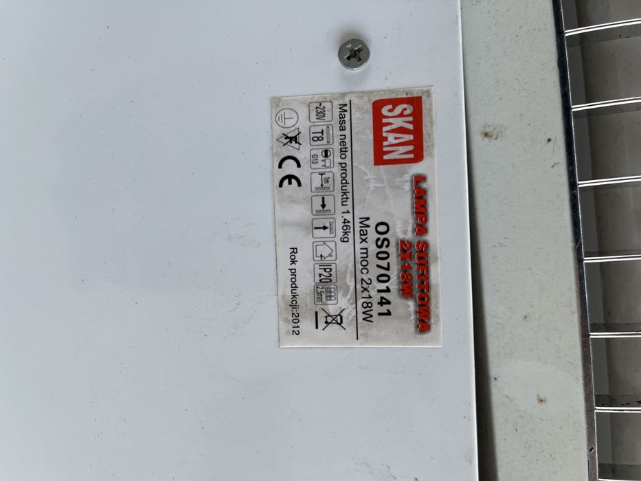 Oprawa rastrowa 4x18W 2x18W