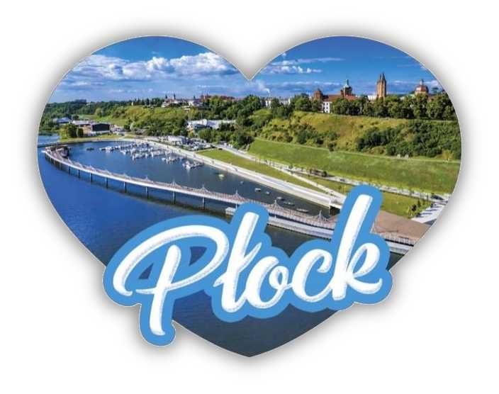 PŁOCK Magnes na lodówkę D380