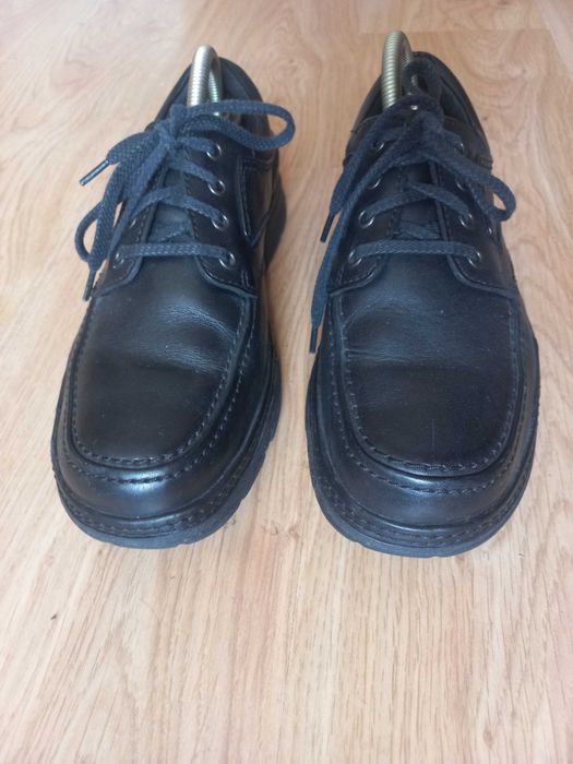 Мужские новые кожаные туфли Clarks 41 p.