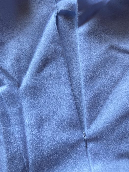 Alba dla dziewczynki szyta na zamówienie, piękne rękawki z żabotami