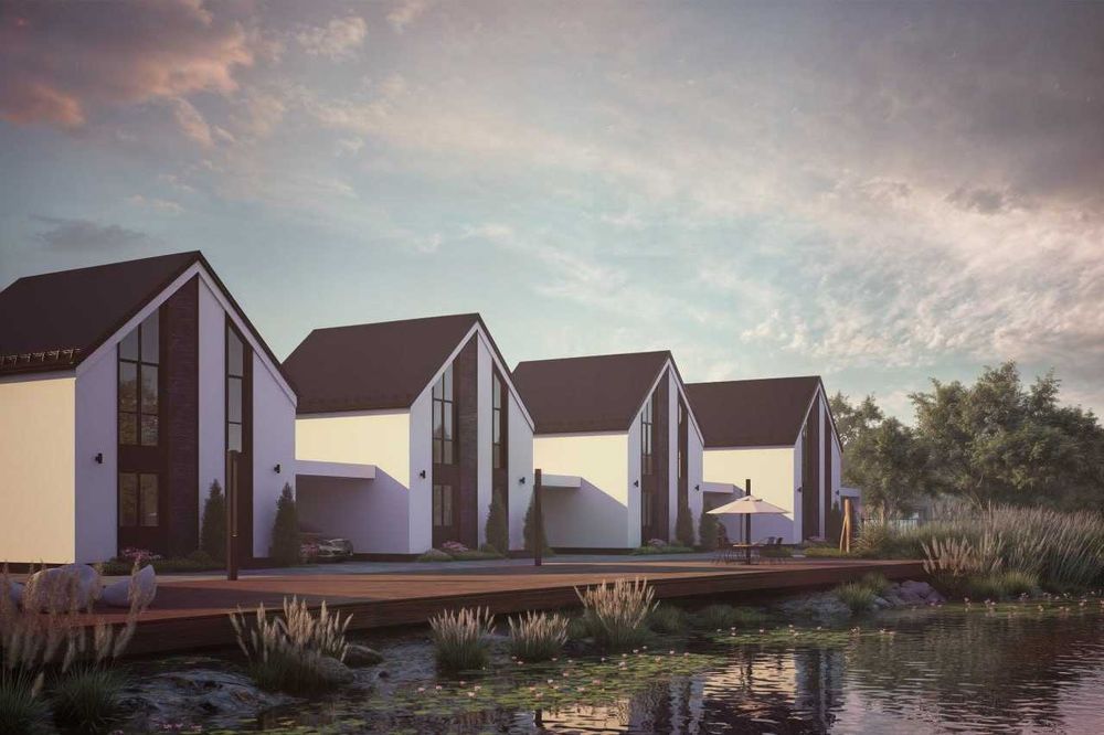 Продаж котеджу таунхаусу дуплексу в с.Погреби. Будинок 100 кв.м