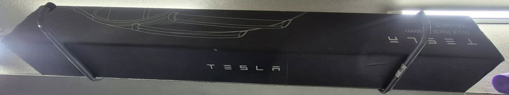 Barras tejadilho originais tesla model 3